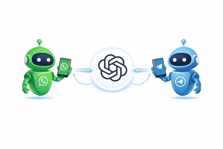 Integración de ChatGPT en Bots de WhatsApp y Telegram
